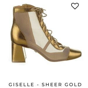 Sheer Gold Women's Shoes